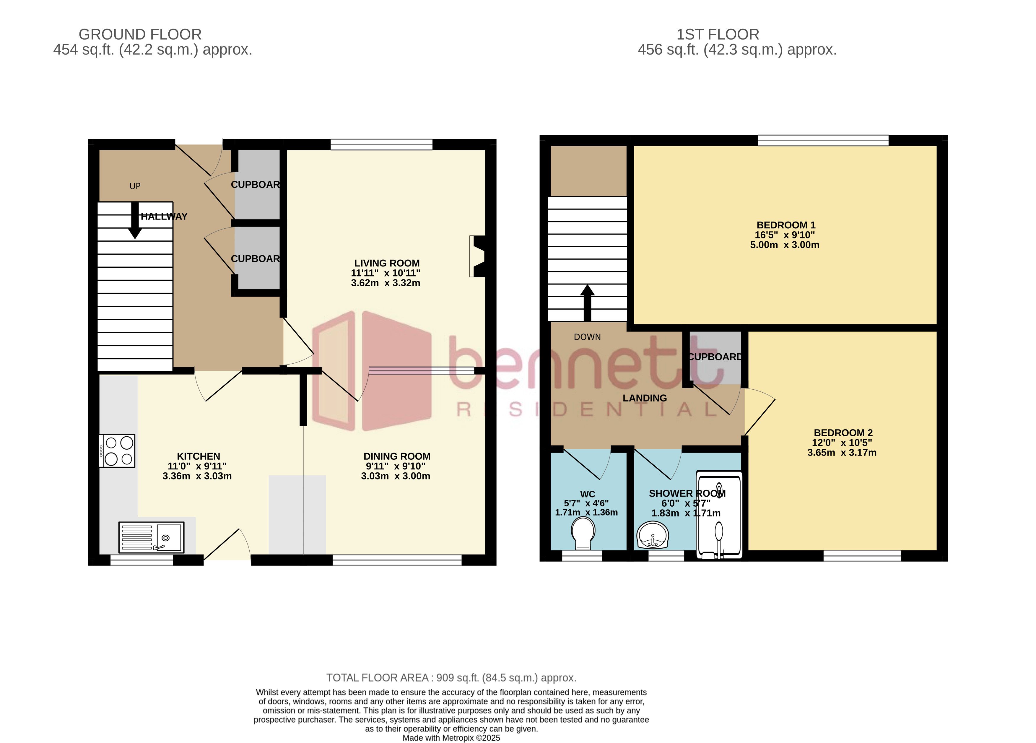 Floorplans For Wellesley Street, Taunton